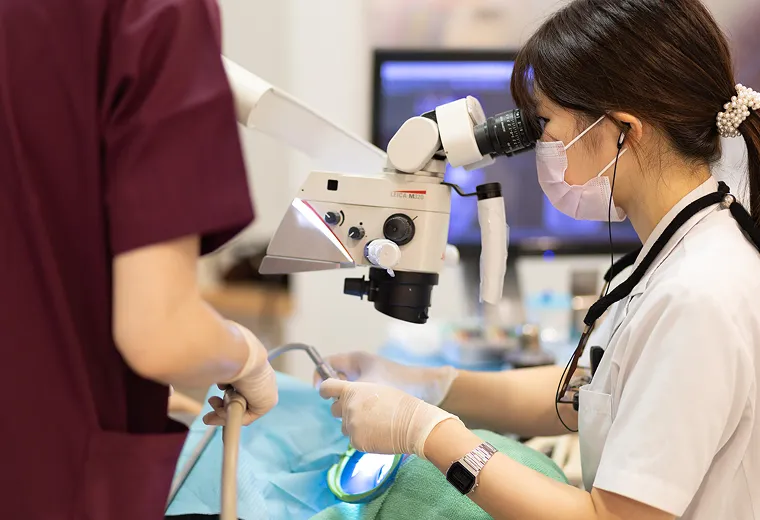 できるだけ痛くない、こわくない治療を