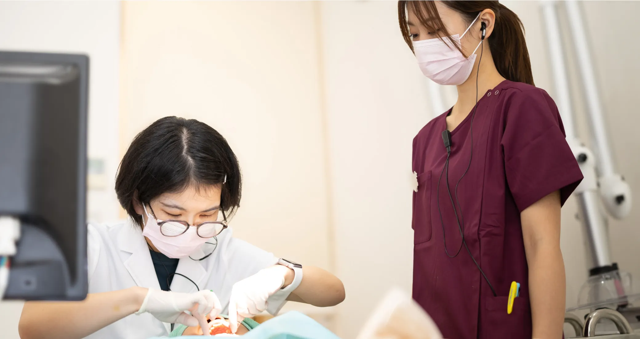 専門の治療もていねいにわかりやすく